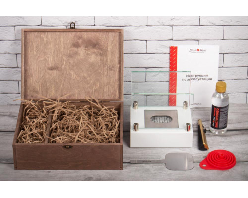 Подарочный набор SteelHeat PREMIUM BOX ALBA Белый + деревянная коробка + стартовый комплект Подарочный набор SteelHeat PREMIUM BOX ALBA Белый + деревянная коробка + стартовый комплект