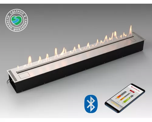 Автоматический биокамин Lux Fire Smart Flame 2000 RC INOX Автоматический биокамин Lux Fire Smart Flame 2000 RC INOX