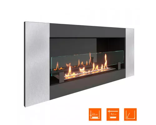 Биокамин встраиваемый SteelHeat LONG-V 900 Small Биокамин встраиваемый SteelHeat LONG-V 900 Small