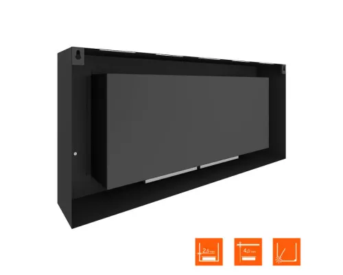 Биокамин SteelHeat WALL LONG 1200 LITE черный Биокамин SteelHeat WALL LONG 1200 LITE черный