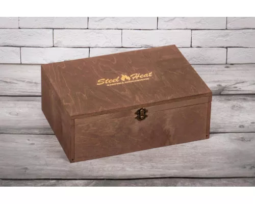Подарочный набор SteelHeat PREMIUM BOX ALBA Белый + деревянная коробка + стартовый комплект Подарочный набор SteelHeat PREMIUM BOX ALBA Белый + деревянная коробка + стартовый комплект