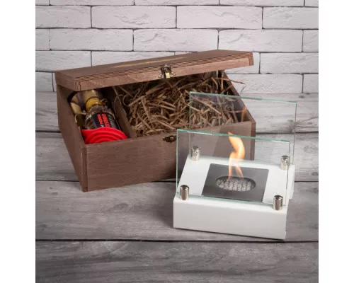 Подарочный набор SteelHeat PREMIUM BOX ALBA Белый + деревянная коробка + стартовый комплект Подарочный набор SteelHeat PREMIUM BOX ALBA Белый + деревянная коробка + стартовый комплект