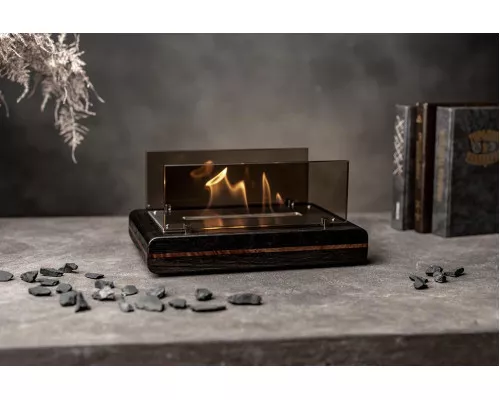 Настольный Биокамин Catterheim LIMITED Blackstrobe Walnut Настольный Биокамин Catterheim LIMITED Blackstrobe Walnut