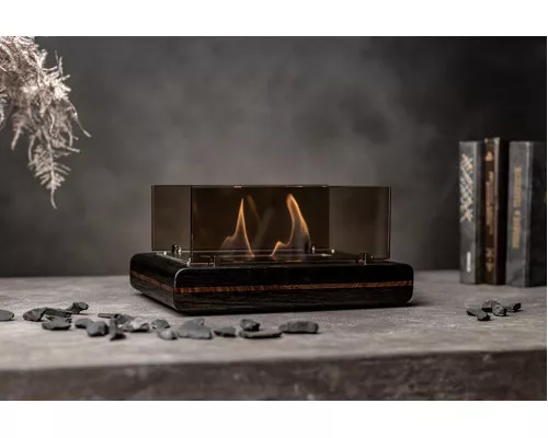 Настольный Биокамин Catterheim LIMITED Blackstrobe Walnut Настольный Биокамин Catterheim LIMITED Blackstrobe Walnut