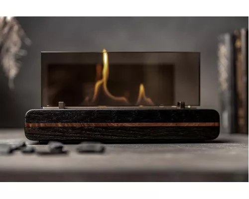 Настольный Биокамин Catterheim LIMITED Blackstrobe Walnut Настольный Биокамин Catterheim LIMITED Blackstrobe Walnut