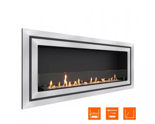 Биокамин встраиваемый SteelHeat GRAND-D 1500 XL