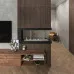 Биокамин торцевой SteelHeat LONG 1200